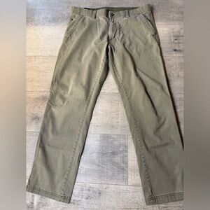 Weatherproof Utility Cargo Pants Men’s 36 X 32 Military Green Cotton Spandex